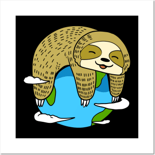 Sloth World Posters and Art